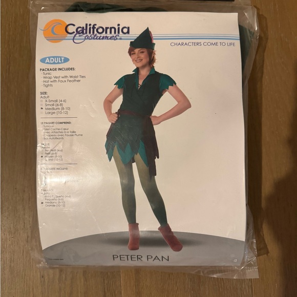 Peter Pan Costume - Picture 2 of 2